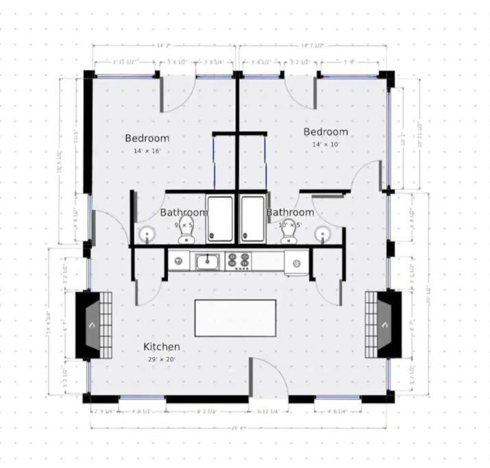 2Br Home W Parking Downtown Charm In Full Bloom! ツーソン エクステリア 写真